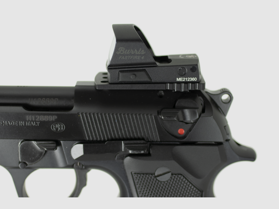 Beretta 98A1 — Halbautomatische Pistole 9×21 + Burris FastFire III – VERKAUFT, Bild 3 von 9