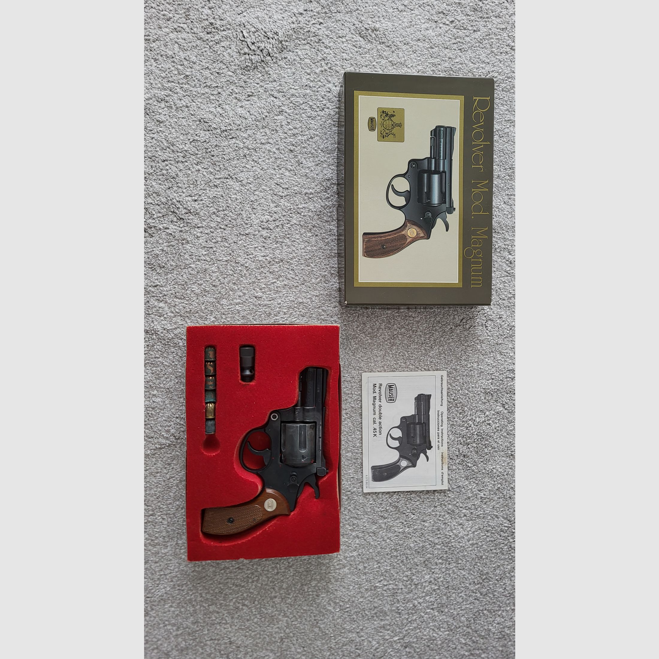 Revolver à double action Mod. Magnum cal.45k