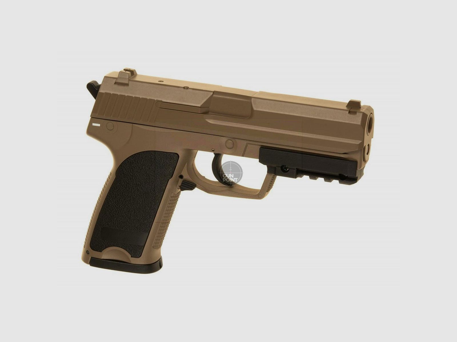 Softair - Pistole - Cyma CM125 AEP-Tan - ab 14, unter 0,5 Joule