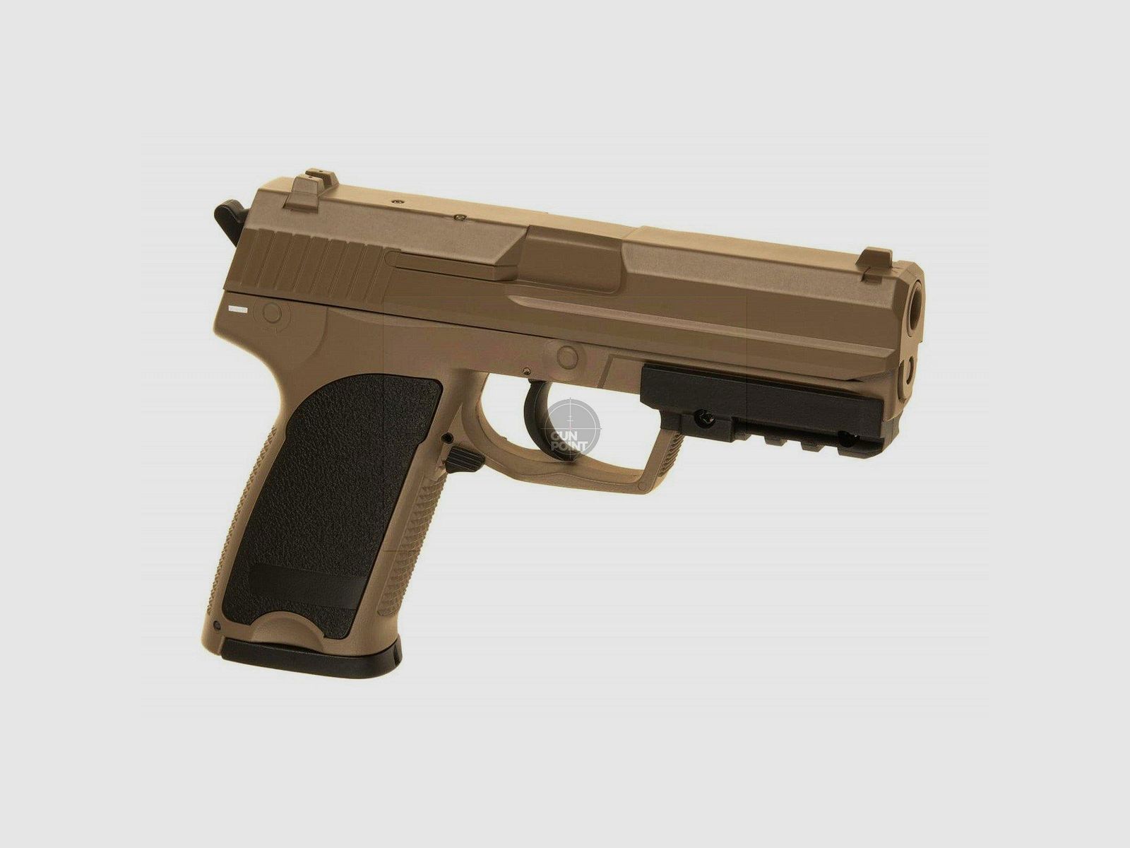 Softair - Pistole - Cyma CM125 AEP-Tan - ab 14, unter 0,5 Joule