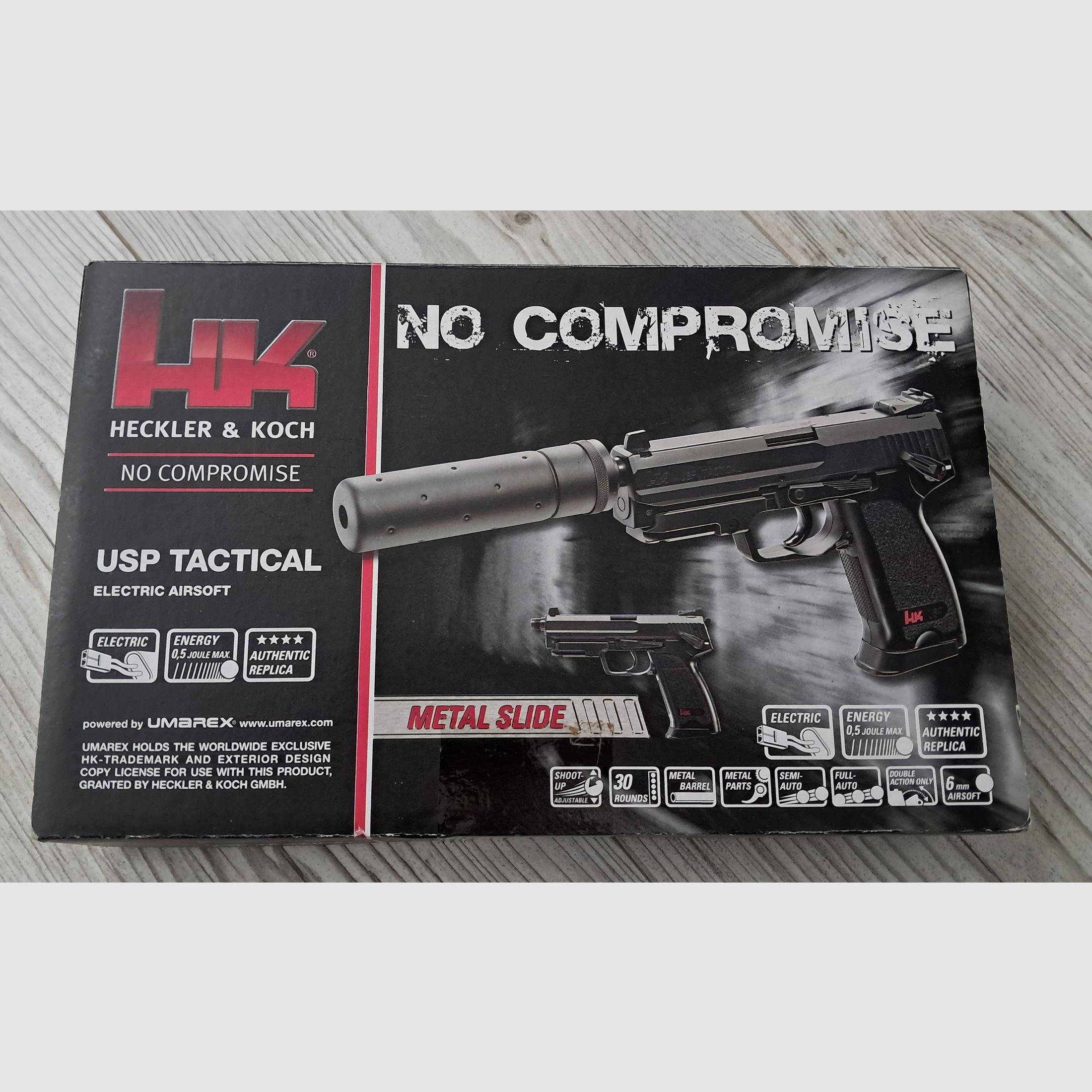 Umarex  HK Heckler & Koch USP Tactical + Bio BBs