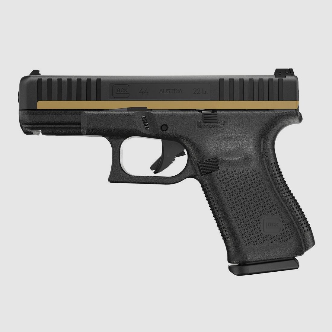 Glock Pistole G44 Special Edition Golden Line .22 lfb.