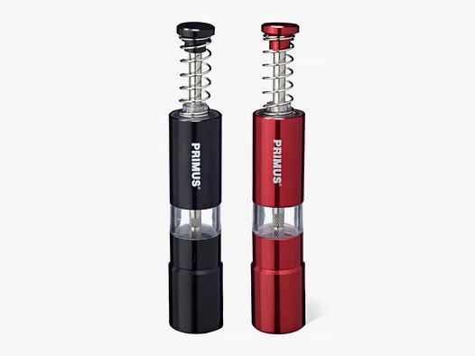 Primus Salz & Pfeffer Mühle, 2 Stück, rot und schwarz