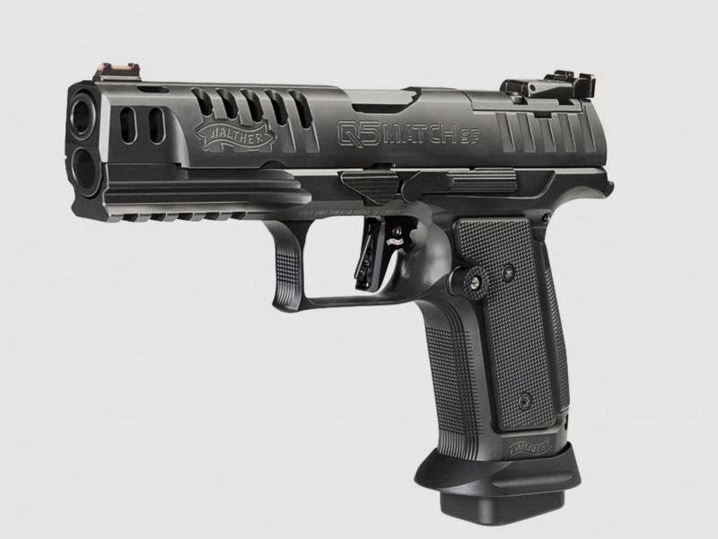 Walther Pistol Q5 Steel Frame Match Black Band OR
