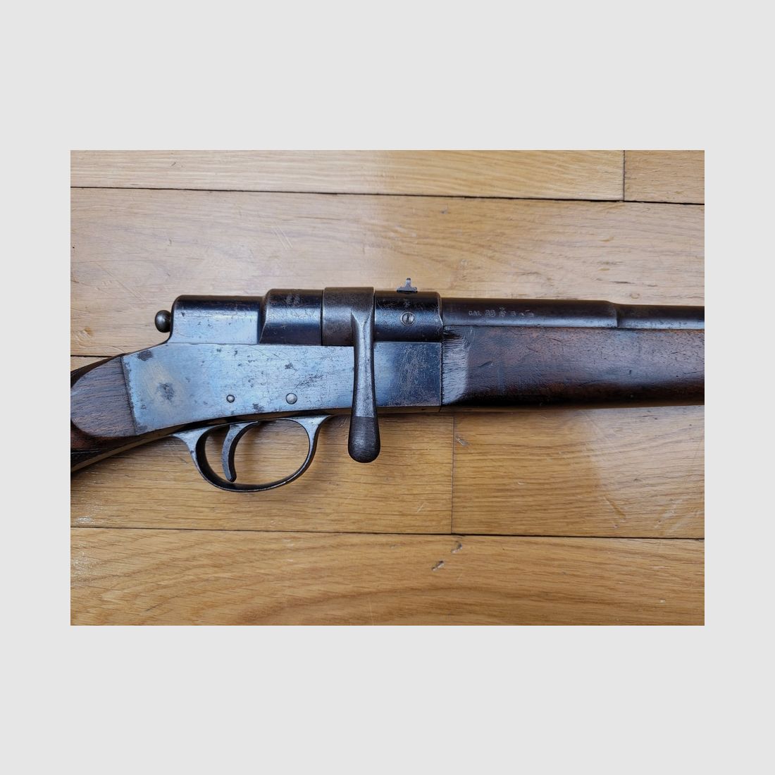 Très jolie carabine du système Buffalo – modèle Hubert – Manufacture de Saint Etienne – Calibre 28 – Très bel état., image 7 sur 19