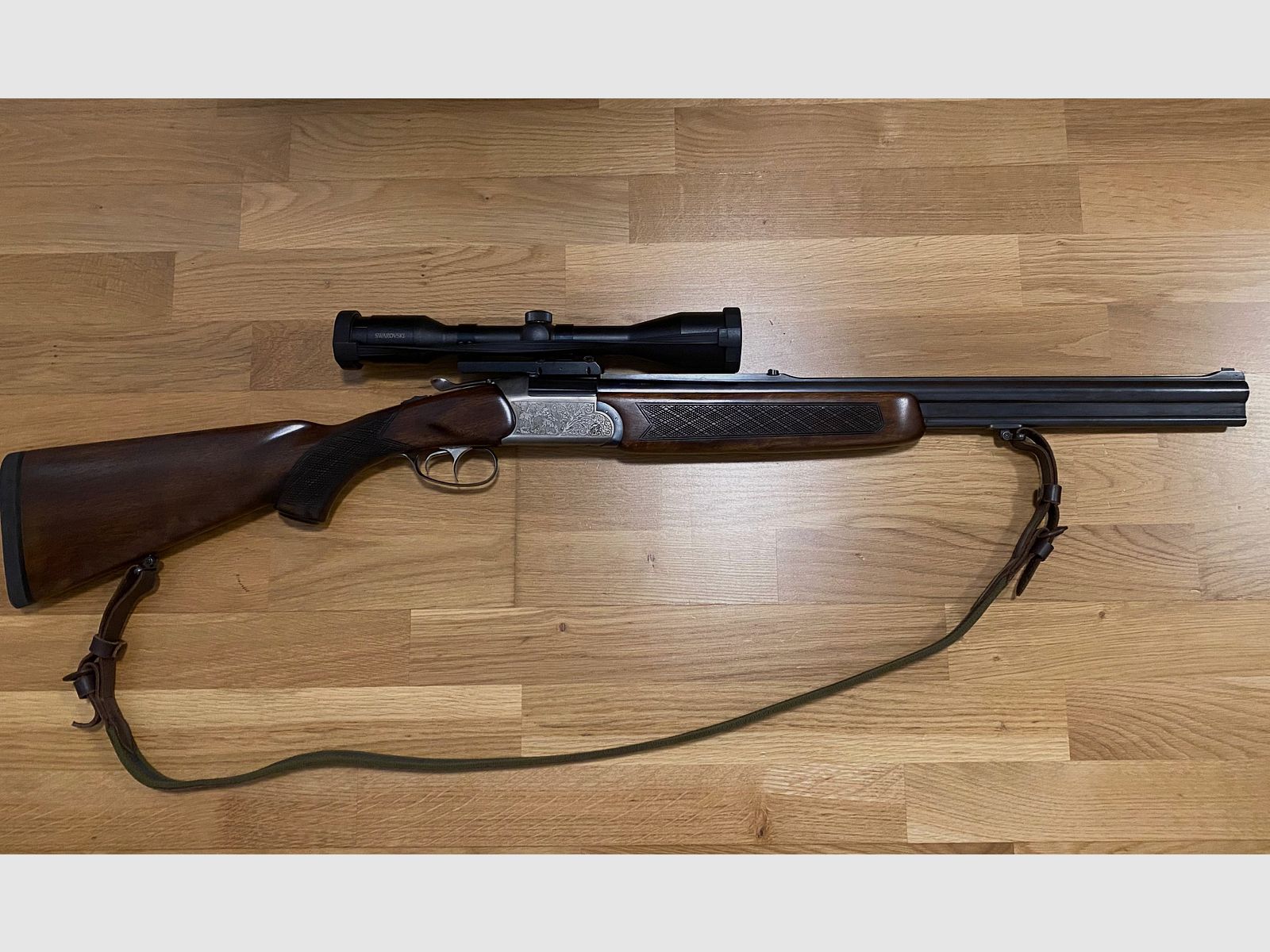 Bockbüchsflinte Brünner CZ 5,6x50R 12/70