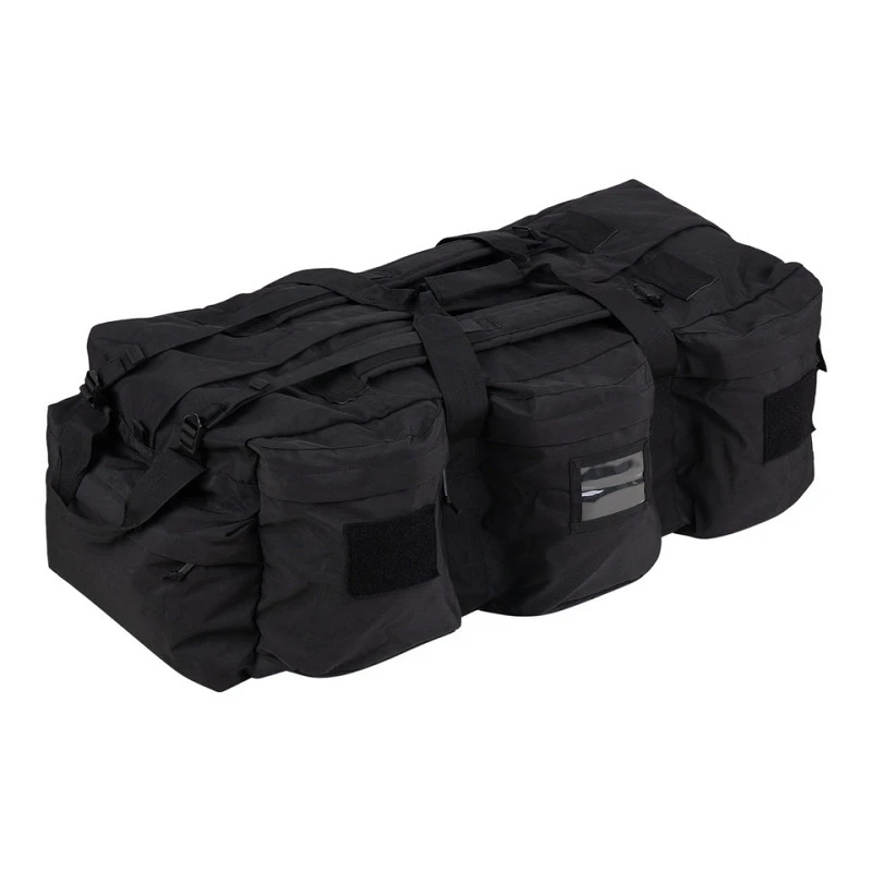 Große Militärtasche aus Cordura Deployment 101 INC 100 L, black, schwarz