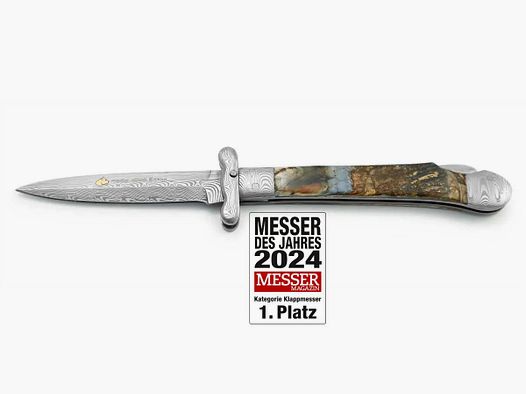 PUMA medici PM-edition, limitiert auf 50 Stück, Goldätzung, DAMASTEEL® DS93X™