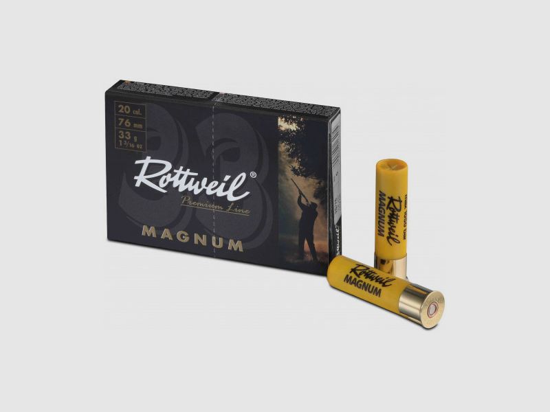 Rottweil Schrotpatronen Magnum 20/76 3,0