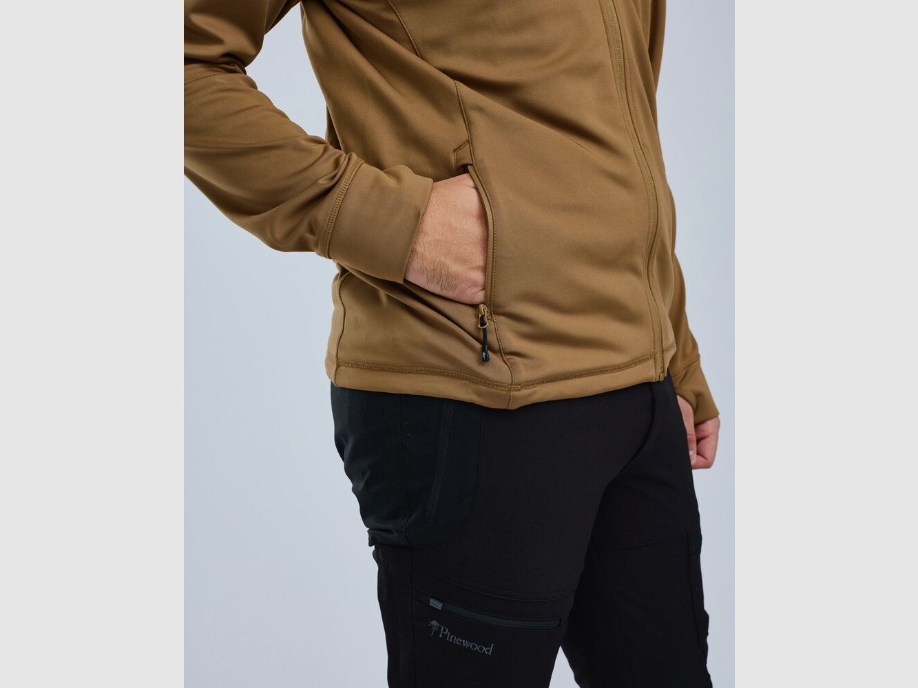 Pinewood Finnveden hooded jacket (Dark Sandstone), imagen 7 de 7