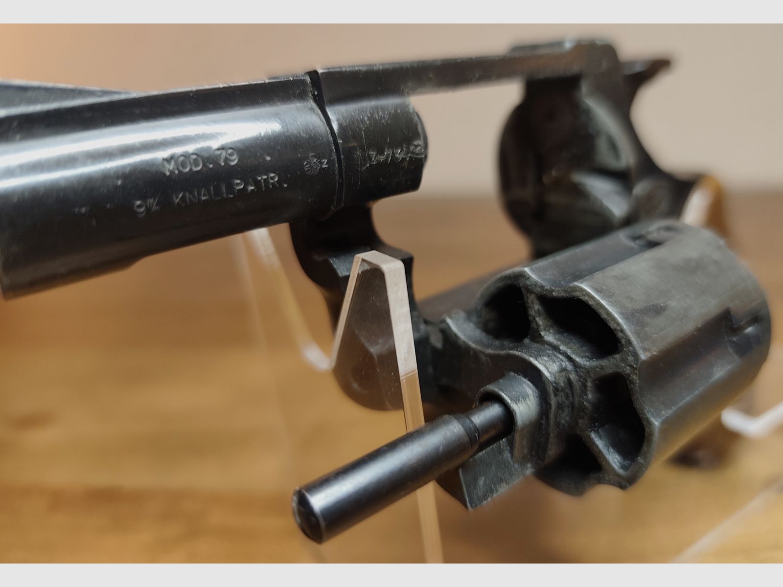 Röhm RG 79 Revolver Kaliber 9mmR.K sehr alte PTB 5-71