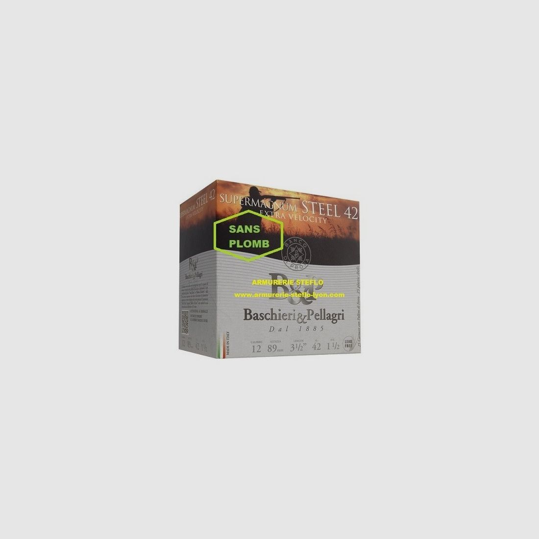 B&P Supermagnum Steel 42 HV - 12/89 - (x25)