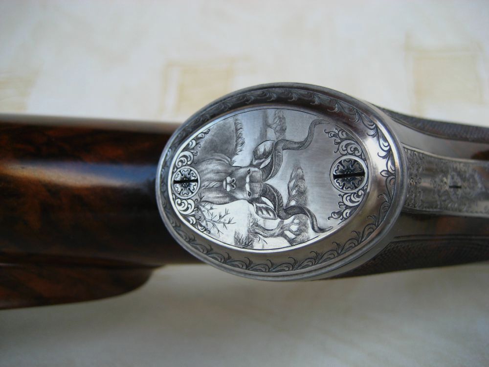 Ziegenhahn & Syn Double Rifle Big Five z wymienną lufą w zestawie z amunicją !!, zdjęcie 4 z 10