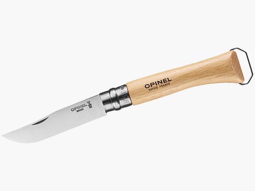Opinel knife No. 10 with corkscrew and bottle opener