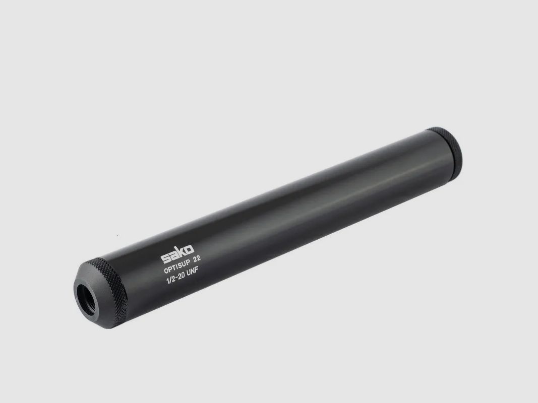 PACK SAKO QUAD HEAVY BARREL 22LR FILETEE + SUPRESOR + FUNDA + BIPODE, imagen 2 de 5