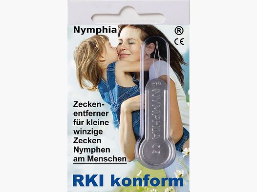 Nymphia Nymphia Zeckenentfernung