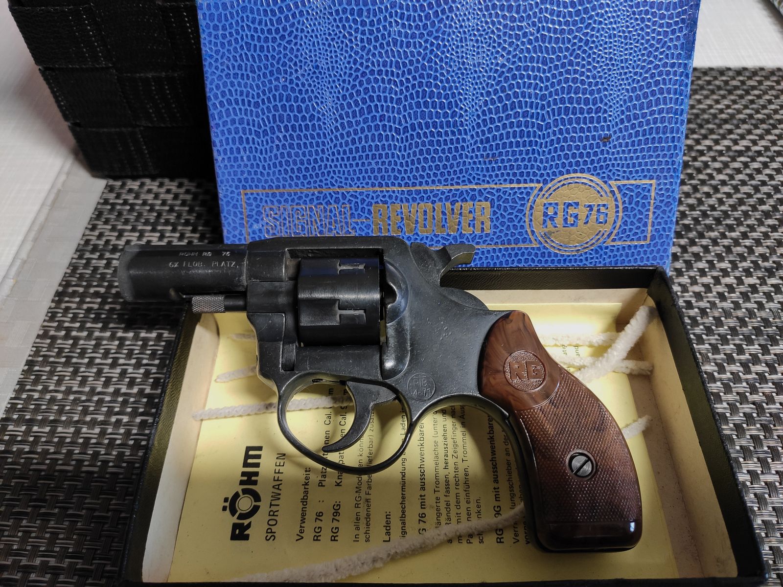 Röhm RG 76 6mm Flob Platz Knall 