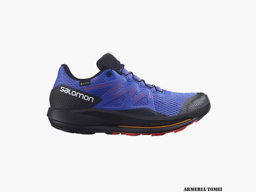 SALOMON – MEN – PULSAR TRAIL GTX Dazzling Blue / Black / Poppy Red
