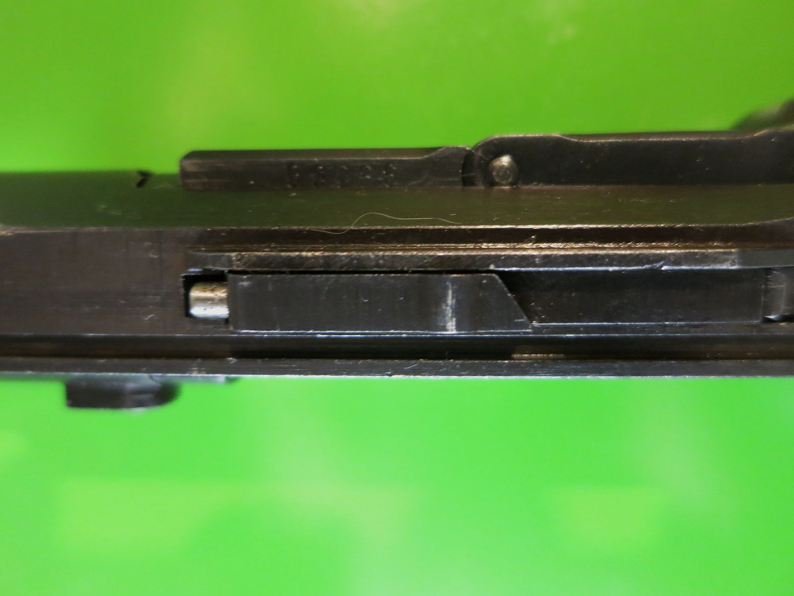 Parabellum-Pistole, Luger Pistole 08, Kaliber 22lr, ERMA-Wechselsystem im original 08-Lauf     #55-
