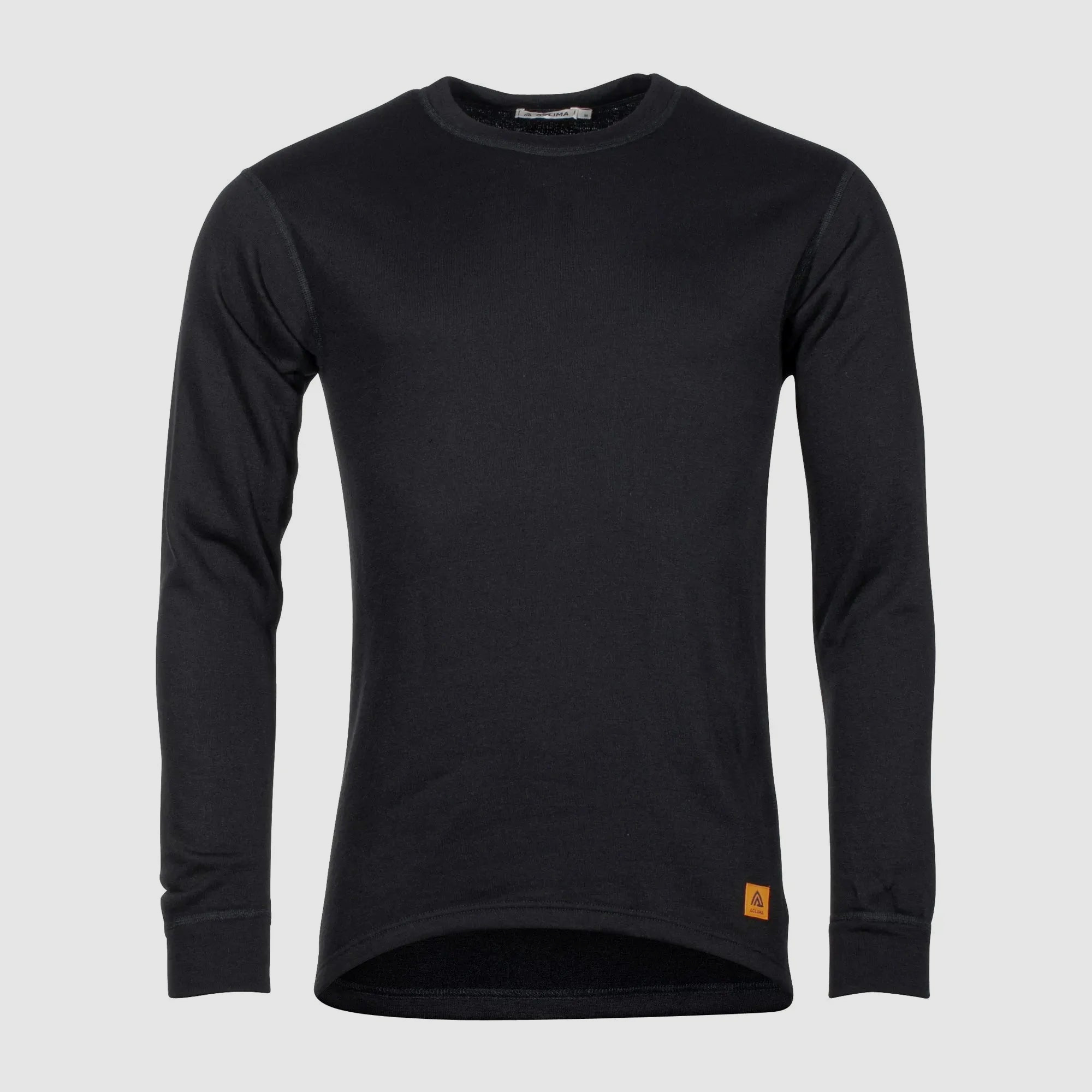 aclima Aclima Sweatshirt WoolTerry Crewneck jet black