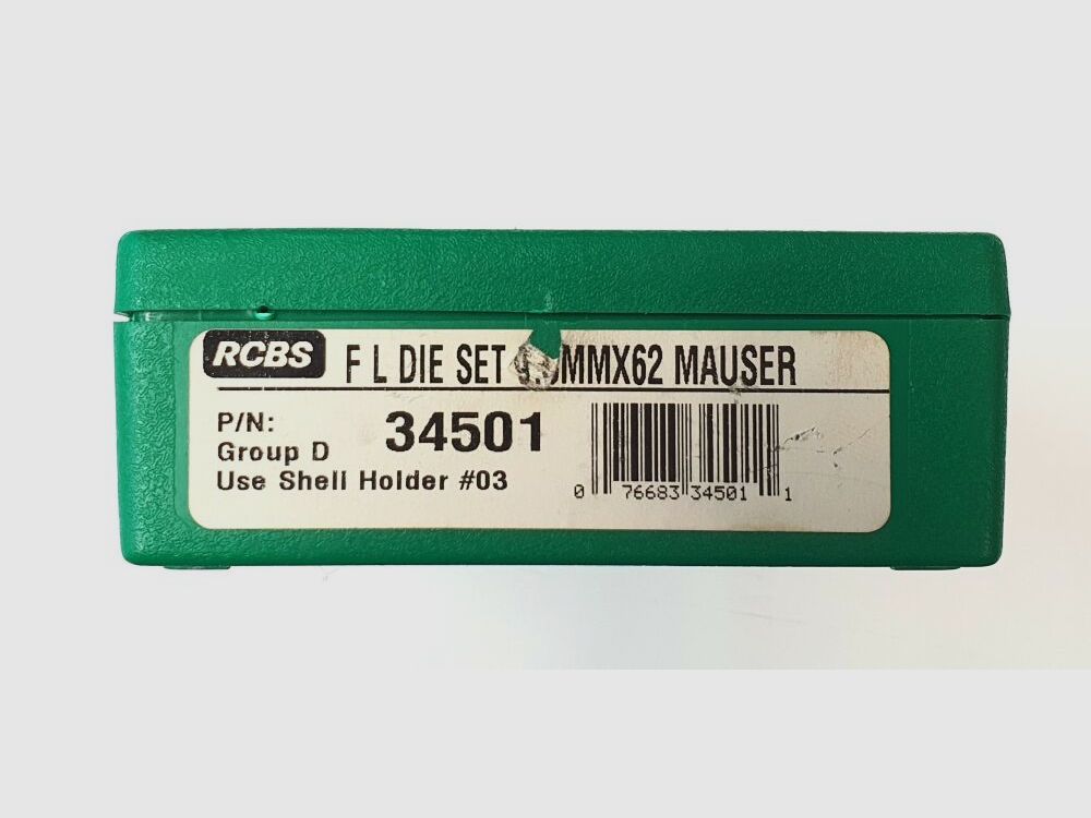 RCBS Reloader Special Full Lenght Die Set, 9.3mmx62 Mauser