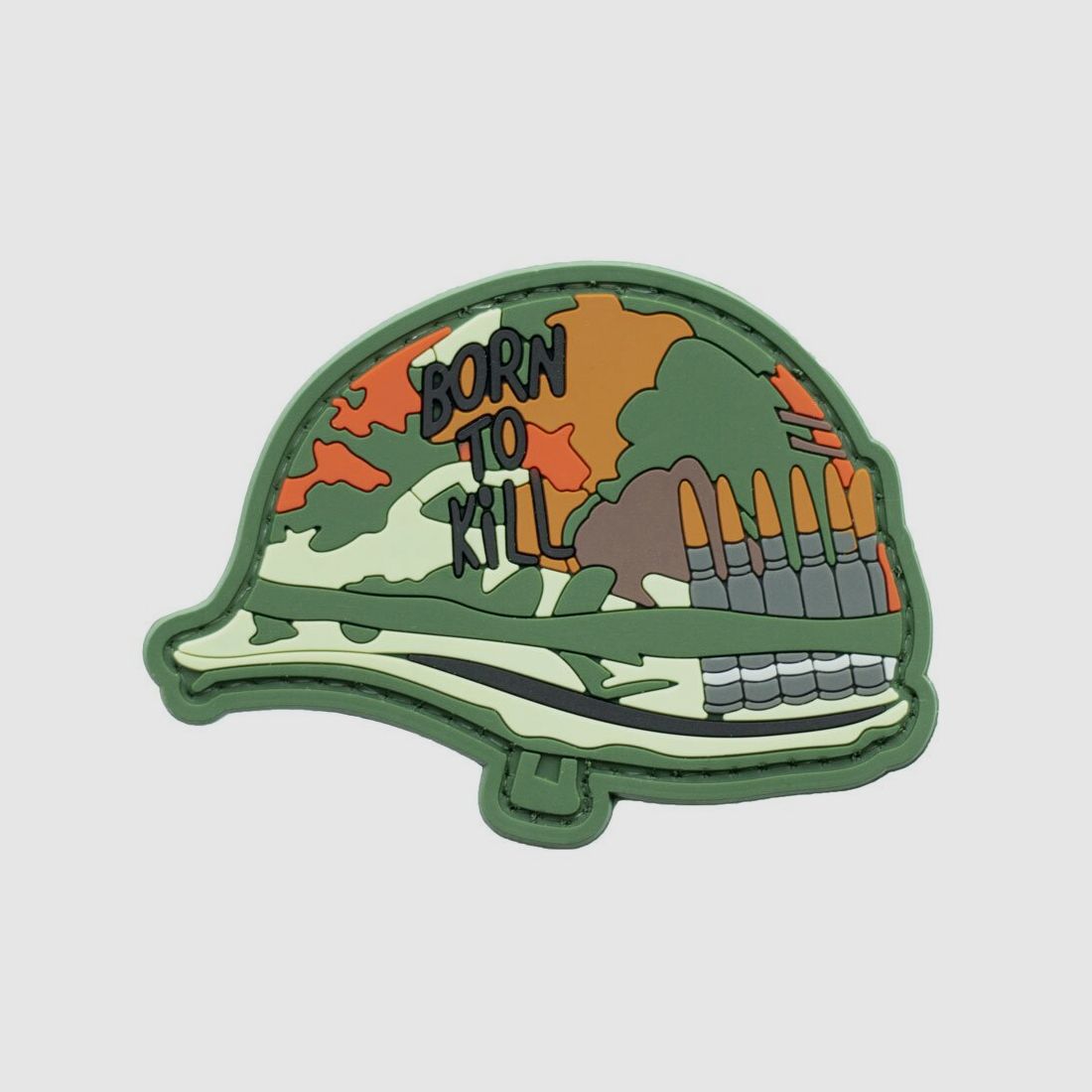 BTK Helmet PVC Patch Camo