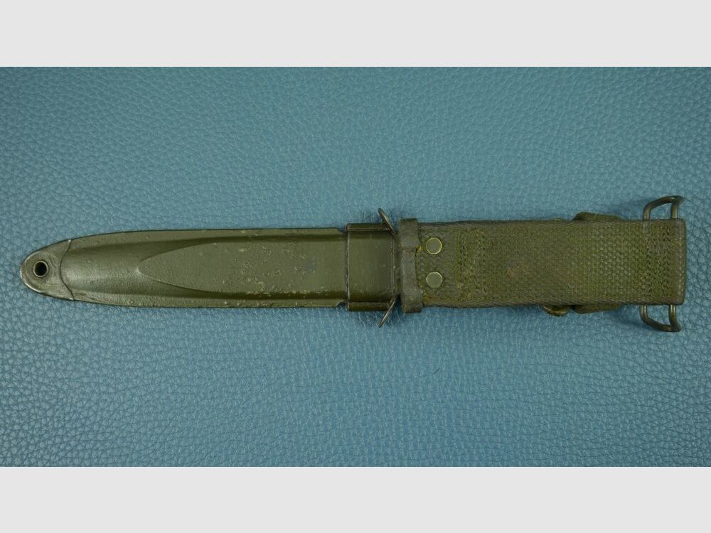 Original US M8A1 Bayonet Scabbard - PWH Bayonet Scabbard, image 3 of 4
