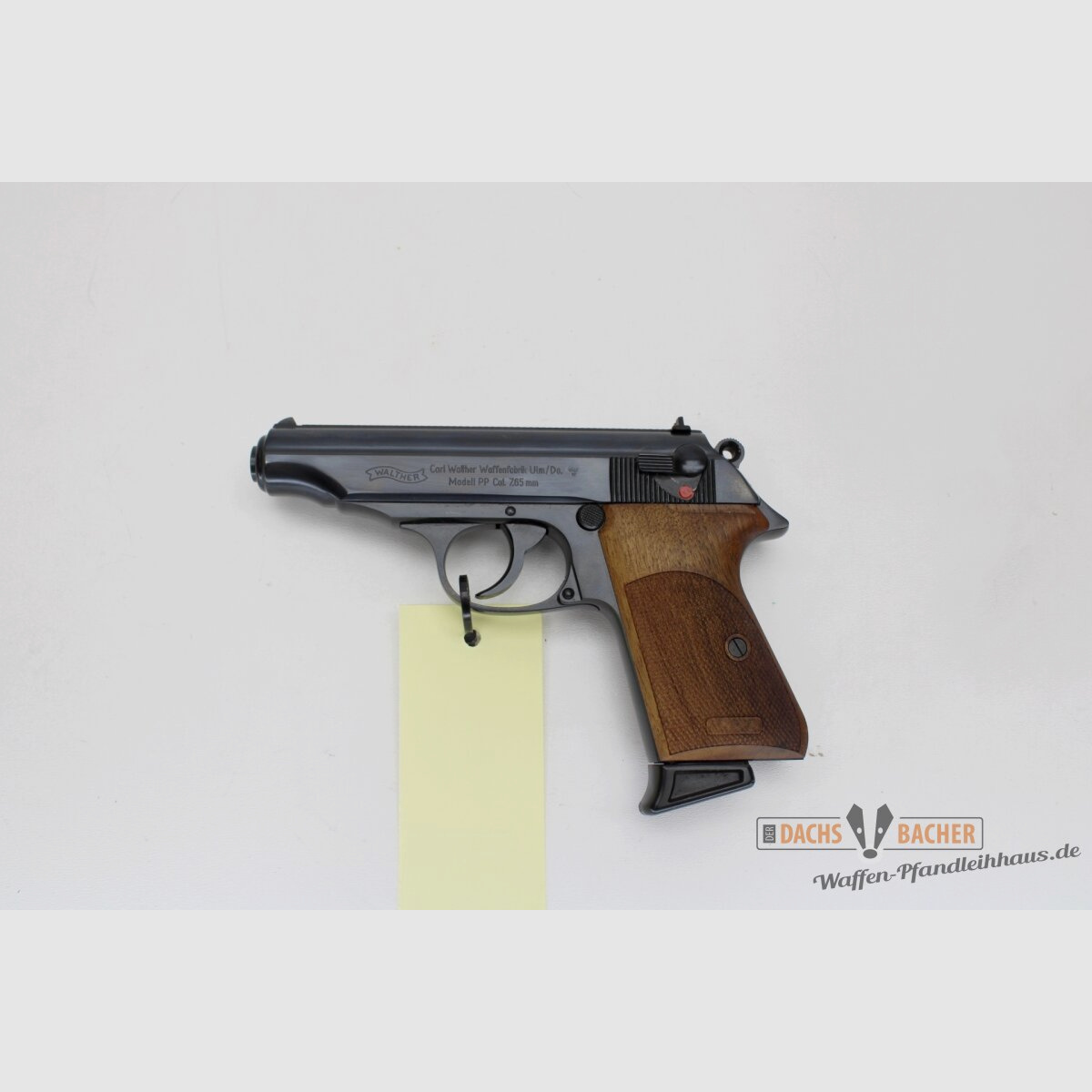 Pistole Walther PP Kal. 7,65mmBrowning KN Griffschalen