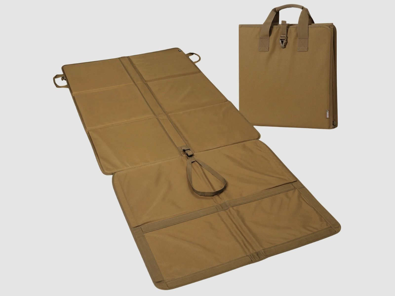 Savior - Mata strzelecka Składana - Folding - TAN - SM-FOLD-TN, zdjęcie 1 z 6