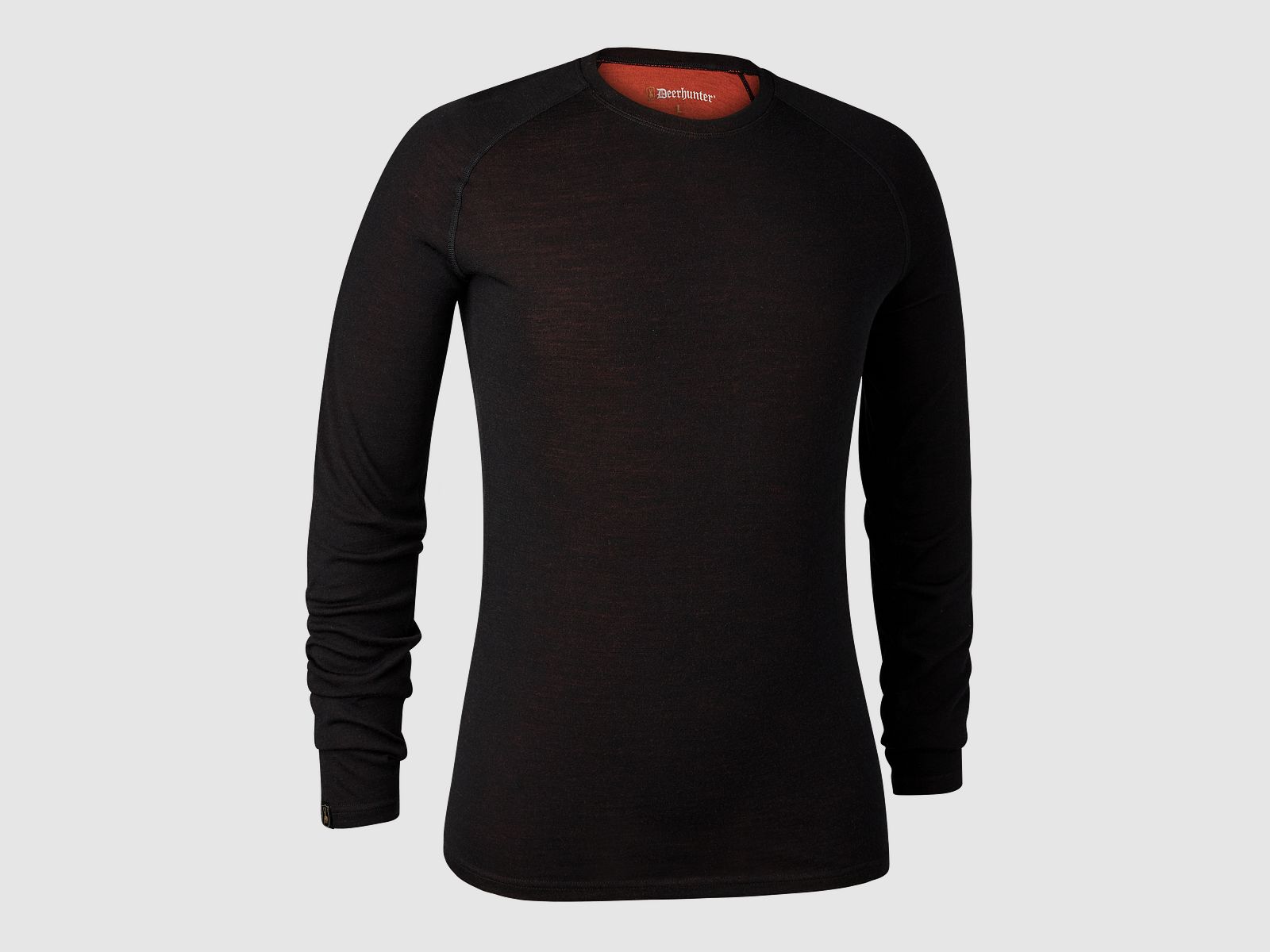 Deerhunter Quinn Merino Sottocamicia Black Oak XL