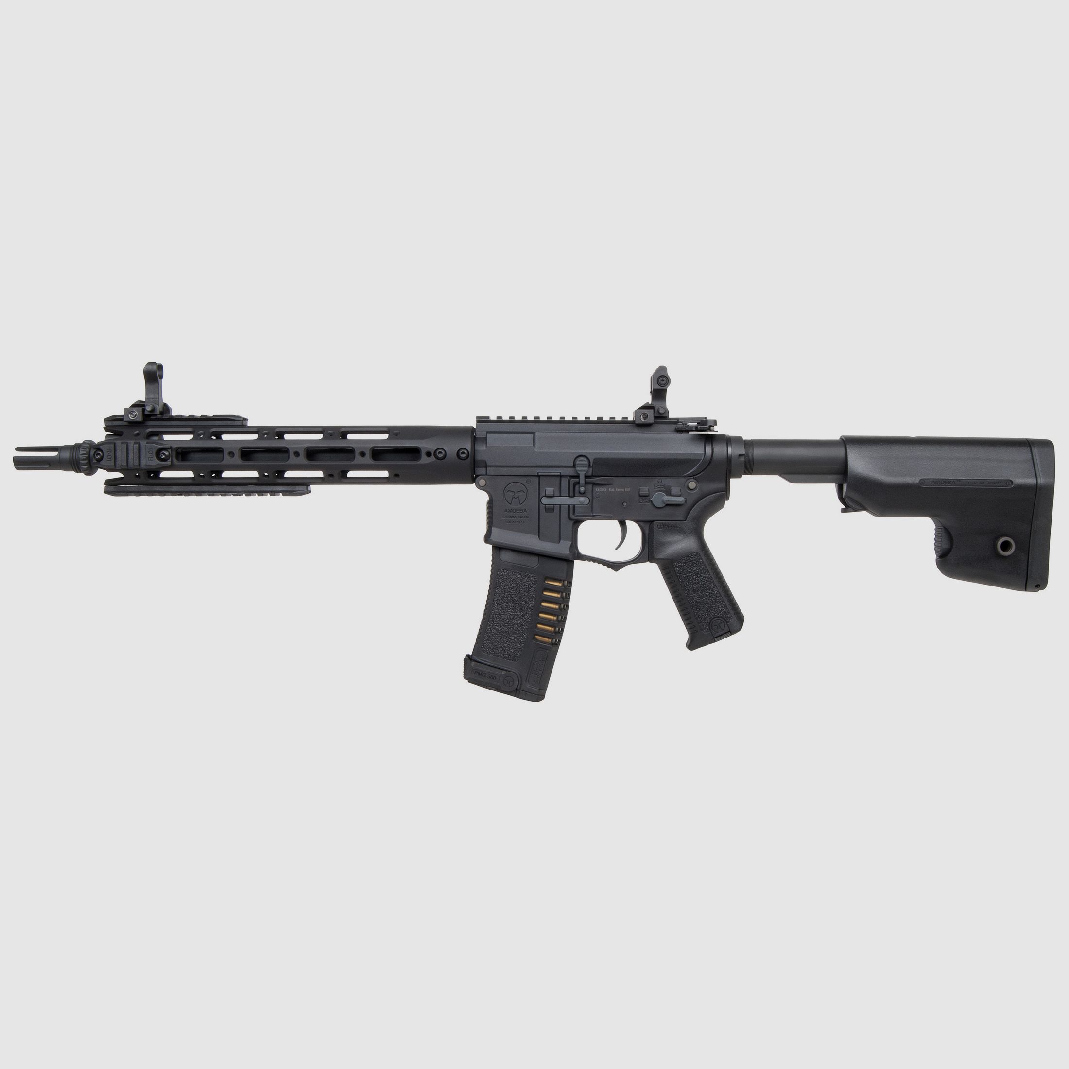 Ares Amoeba M4 009 Schwarz 6mm - Airsoft AEG < 0,5 Joule