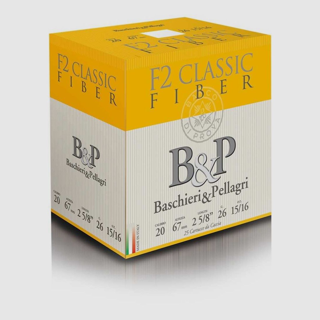 B&P F2 Classic Fiber Patrone fett C.20/70 26g*