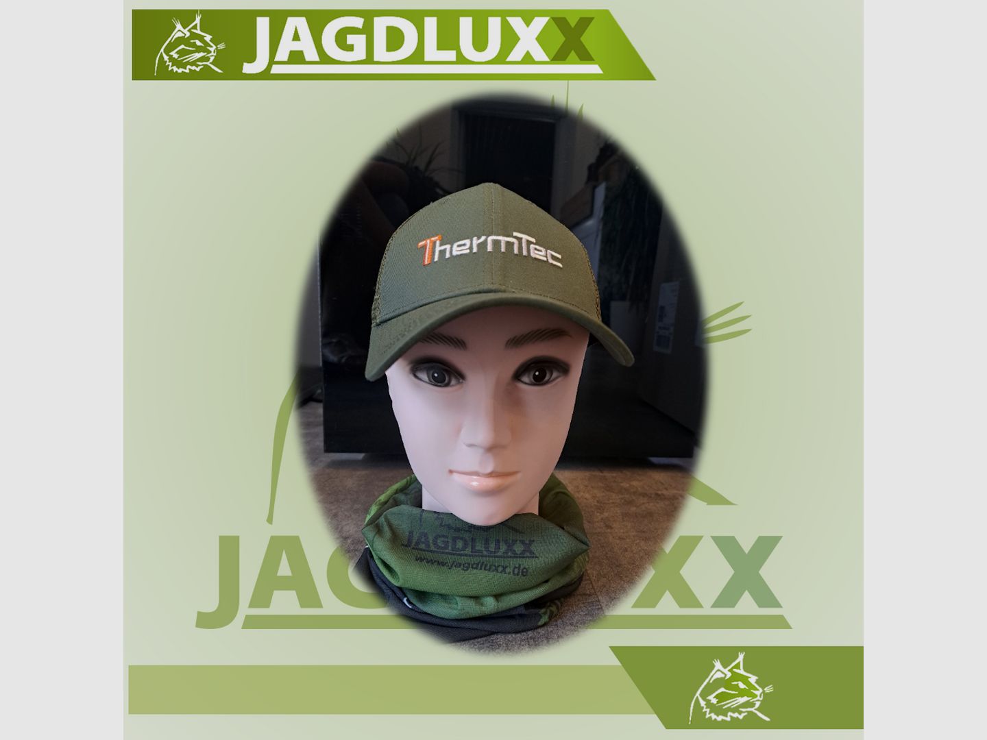 ThermTec Trucker Cap dunkel oliv