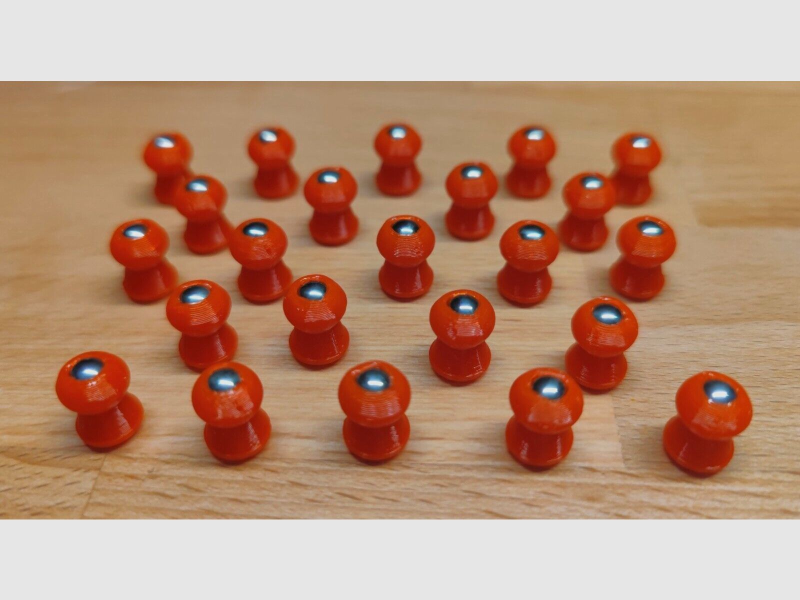 NEUE VERSION ! 50 STÜCK wiederverwendbare DIABOLOS 9MM CAL. 357 FÜR AEA HP MAX und HP MAX2 !