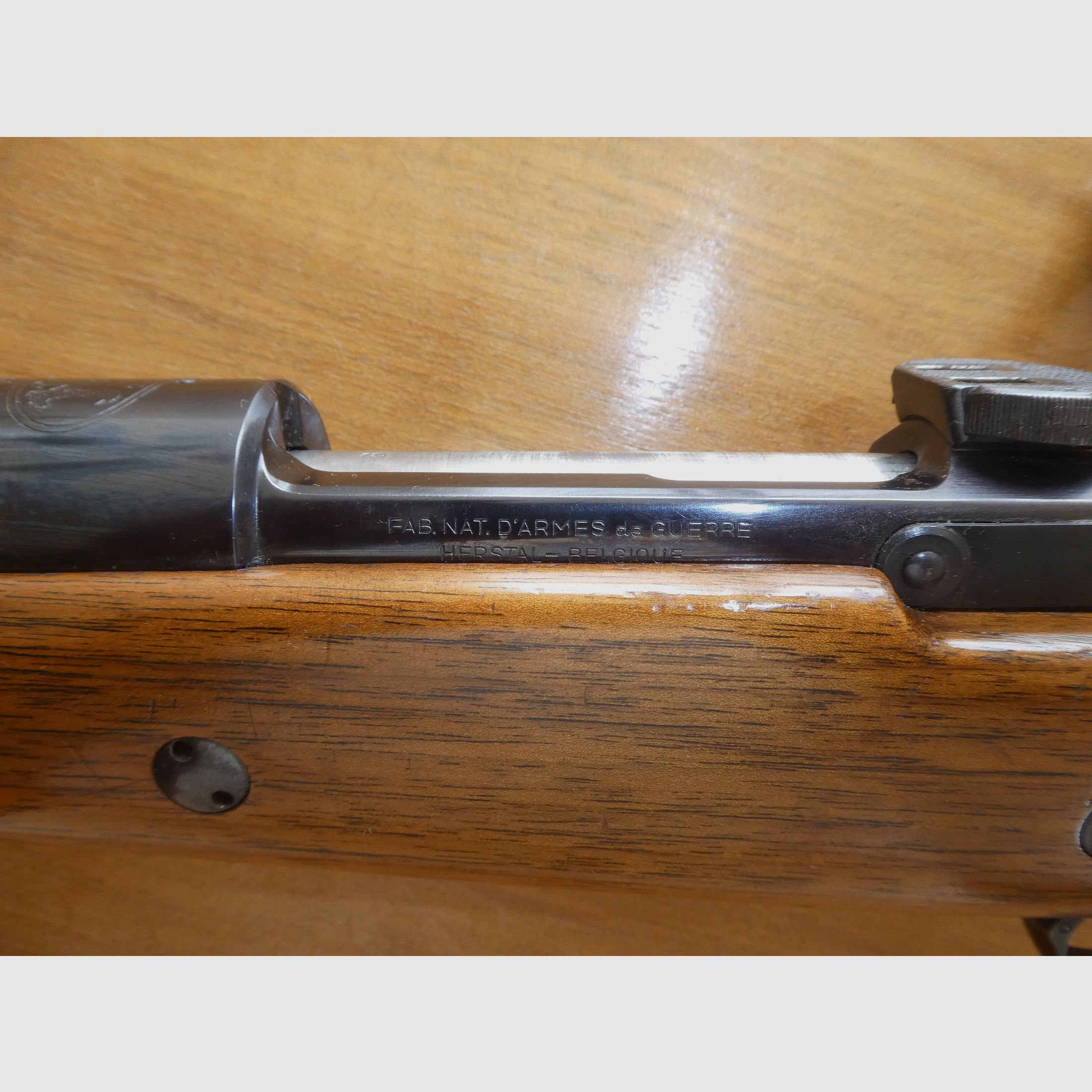 FN 98er, in .375 H&H gepflegt