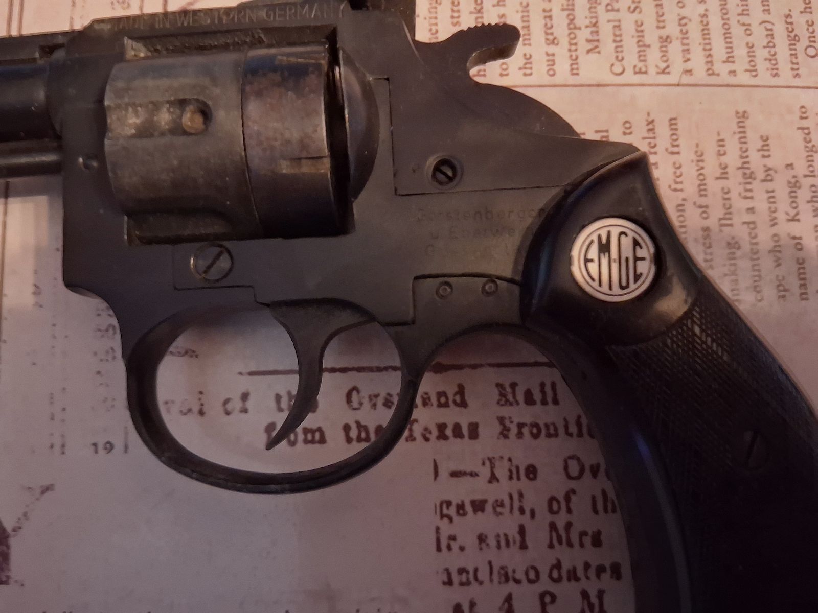 Revolver Emge Modell 40RL 4mm Rand Lang bez nabywania bez potrzeby