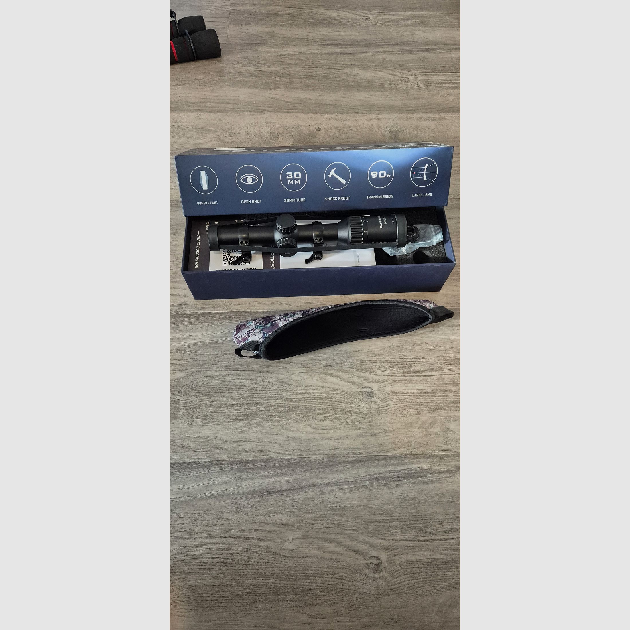 Vector Optics SCOC-23 Continental x6 1-6×24 Drückjagd Zielfernrohr LPVO