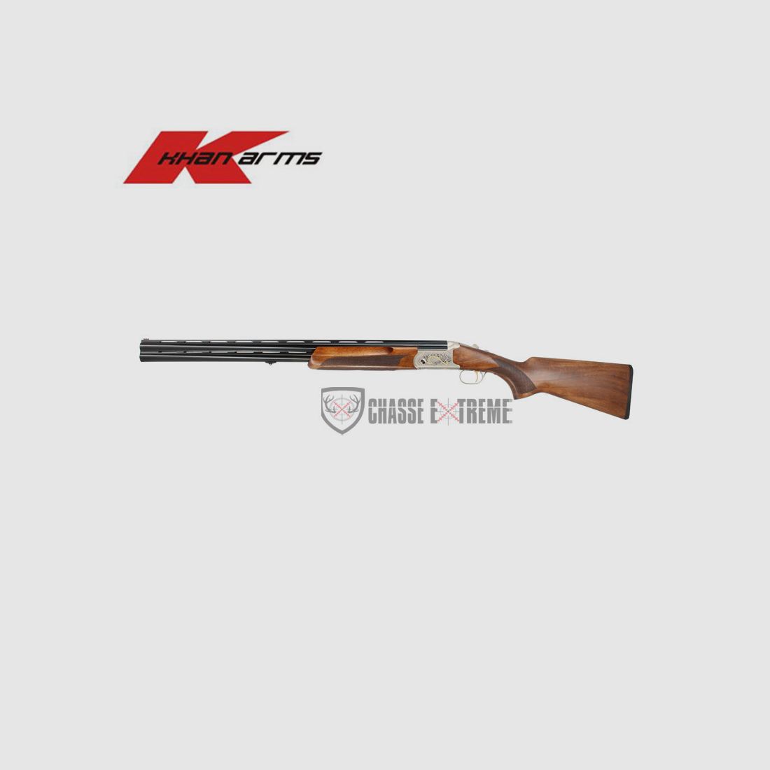 Strzelba KHAN ARM Setter Premium Srebrna 71Cm Kal 12/76, zdjęcie 2 z 2
