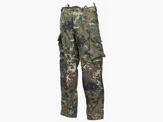 BW Kampfhose, Einsatz/Übung,flecktarn - Größe: XXL
