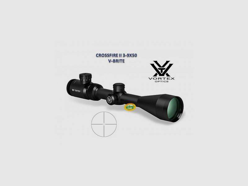 VORTEX CROSSFIRE II 3-9X50 ret. V-BRITE beleuchtet.