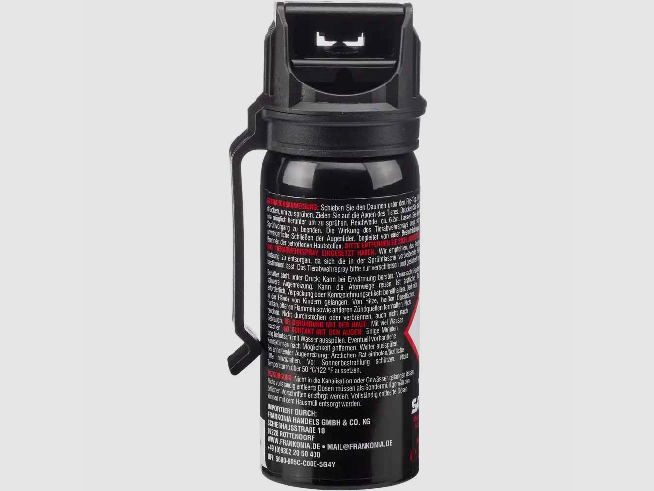 Sabre Red Abwehrspray Crossfire Gel 360°, 0,045 l