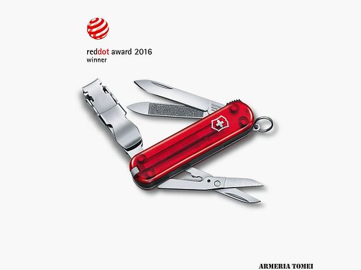 VICTORINOX – NAILCLIP 580 RED ABS/Cellidor