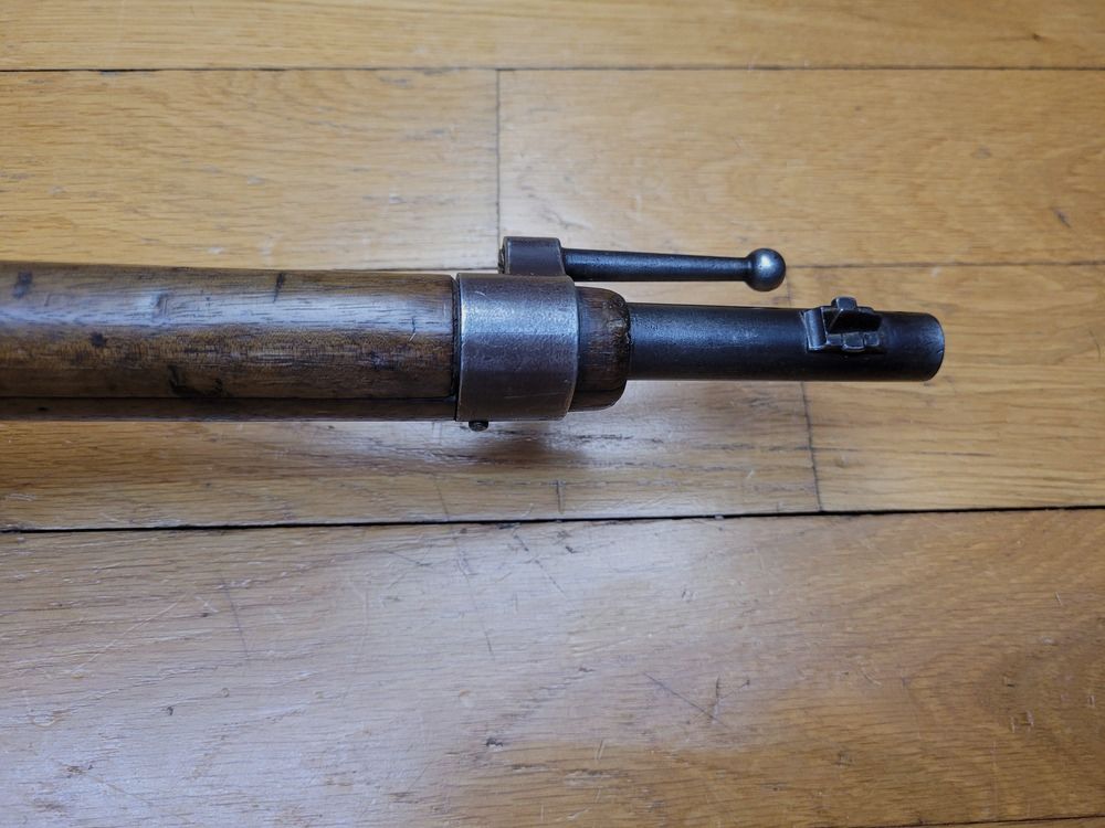 Venerabler und seltener österreichischer Kavallerie-Mosqueton M95 (nicht 95/30!) – Originalkaliber aus 14-18 in 8×50 Mannlicher (und nicht in 8x56R nach 1930) – Mannlicher-Clip verfügbar – Arsenal von Steyr und 100% original – Kategorie D – Sehr selten und in insgesamt gutem Zustand, Bild 22 von 31