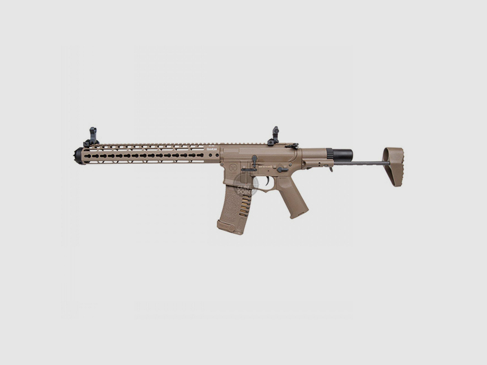 Softair - Gewehr - ARES - Amoeba M4 016 EFCS S-AEG dark earth - ab 18, ber 0,5 Joule