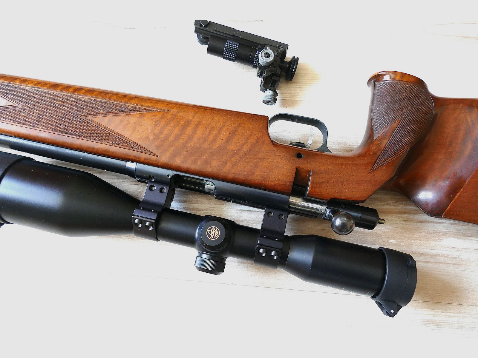   Anschütz – Match 54 Gewehr                im Kaliber .22 (Einzellader)
