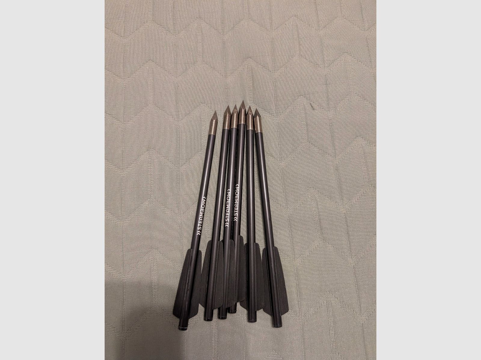 Steambow Stinger 2 Compact - Complete set with a lot of accessories (35/55/75 LB), reflex, laser, 15 bolts (carbon), foregrip