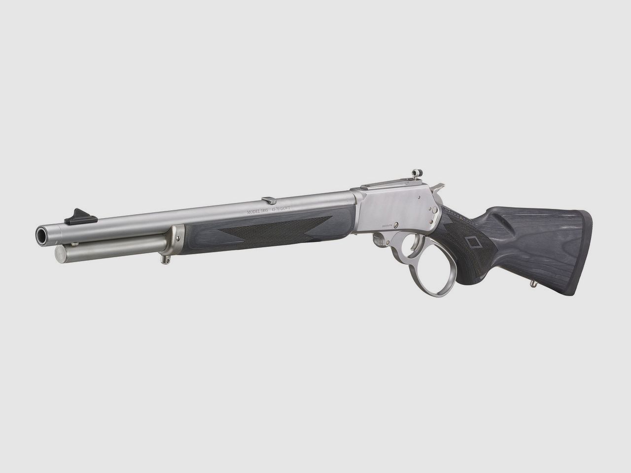 MARLIN 1895 Trapper Edelstahlbüchse mit fester Mündungsbremse Kaliber 45-70 Govt, Bild 3 von 9