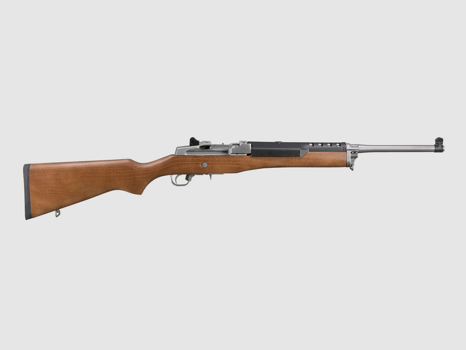 Ruger Mini 14 Ranch Rifle Selbstladebüchse Stainless Holzschaft Kal. .223 Rem., Bild 1 von 5