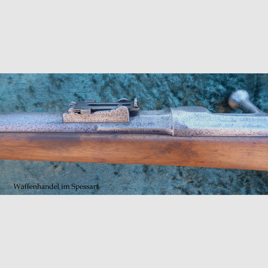 Karabin zapalnikowy Chassepot Mle 1866 cahen-Lyon 1867.