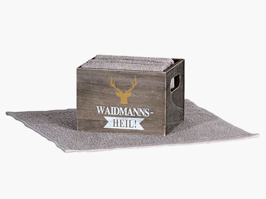 Box with 4 guest towels